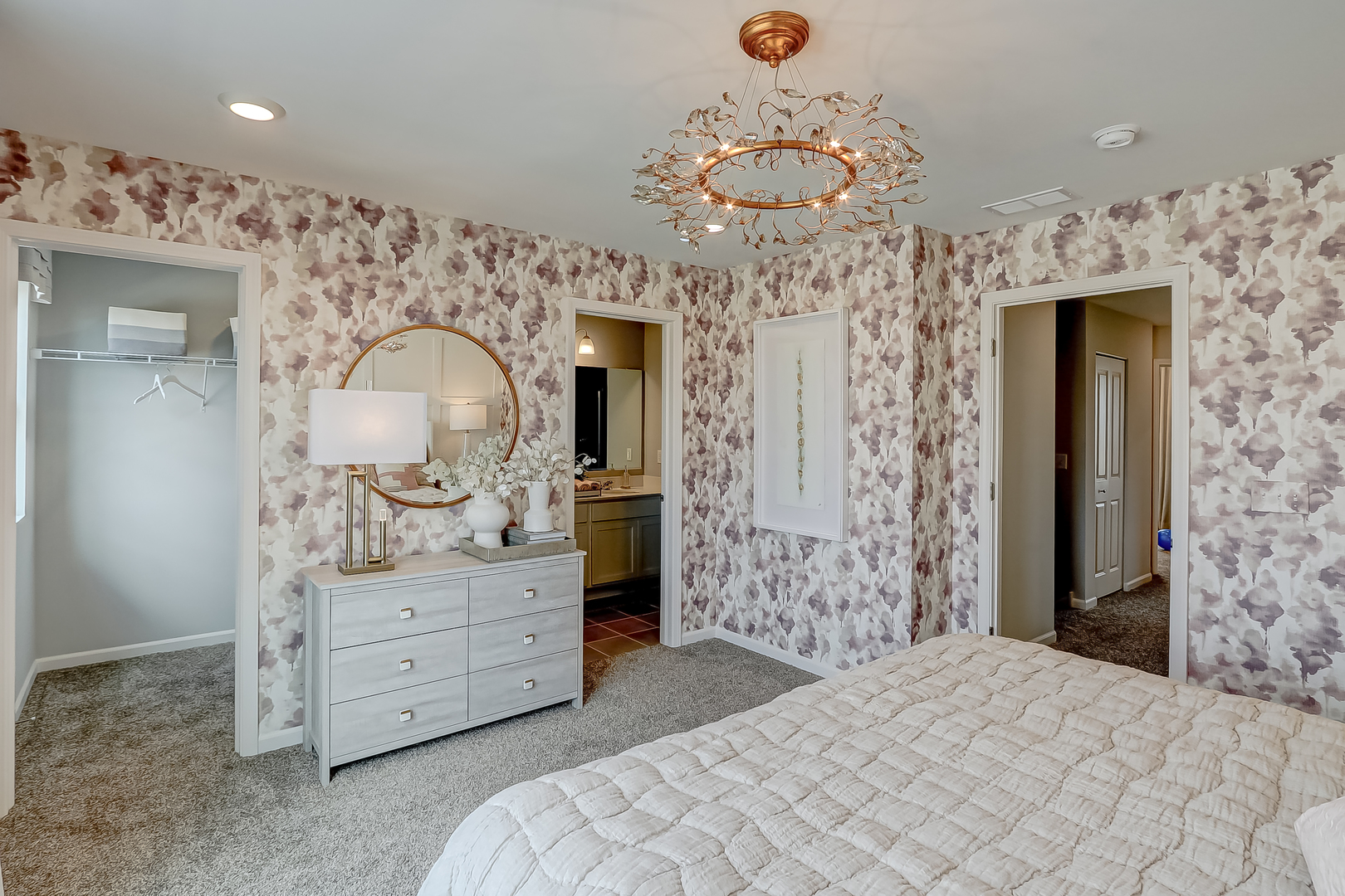 475 Comstock Road South Elgin, IL 60177 - Photo 20 of 31 a spacious bedroom with a bed and a dresser