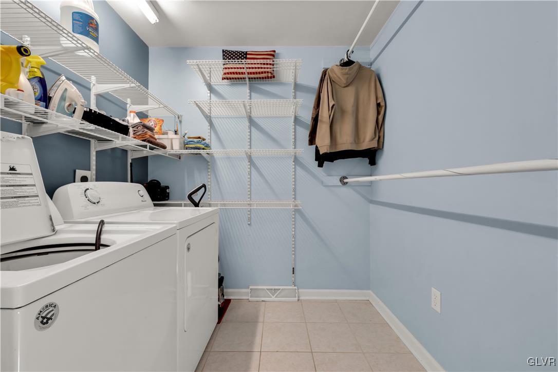 2602 Bridgets Way Allentown, PA 18103 - Photo 27 of 38 Convenient second floor laundry room with plenty o