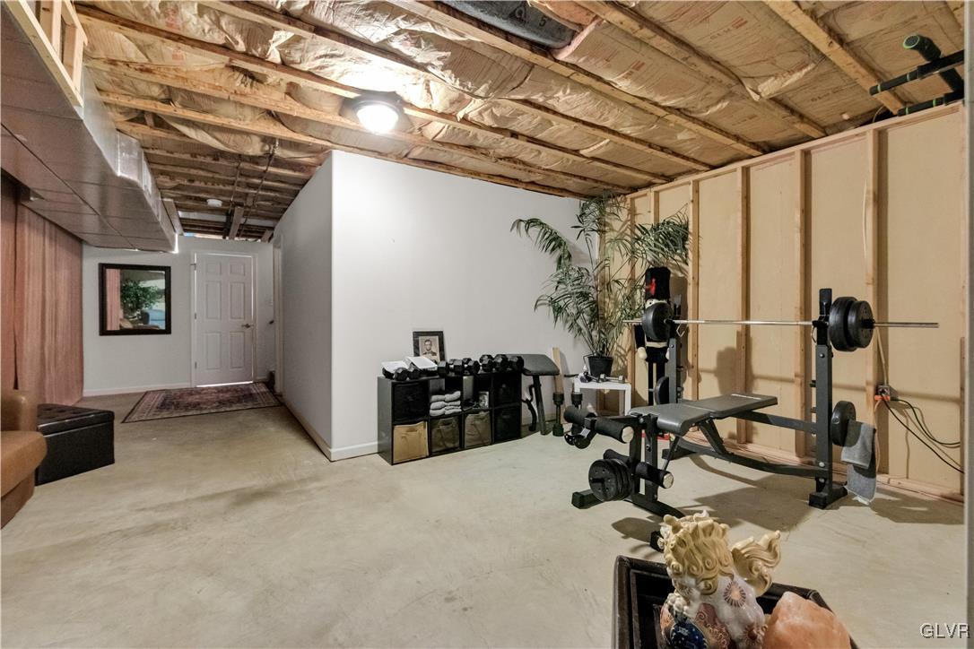 2602 Bridgets Way Allentown, PA 18103 - Photo 31 of 38 Unfinished & dry basement! This picture is of the