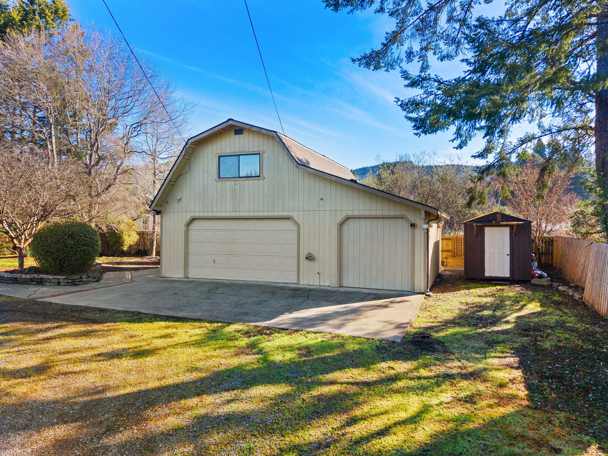 61 Kingston Road Fieldbrook, CA 95519 - Photo 25 of 48 a view of a house with a yard