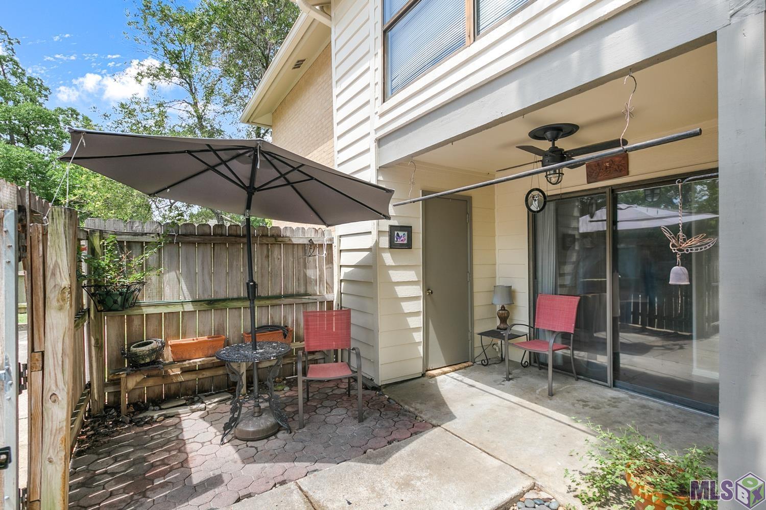 5243 Butter Creek Lane, Unit H1 Baton Rouge, LA 70809 - Photo 12 of 17 Patio Area