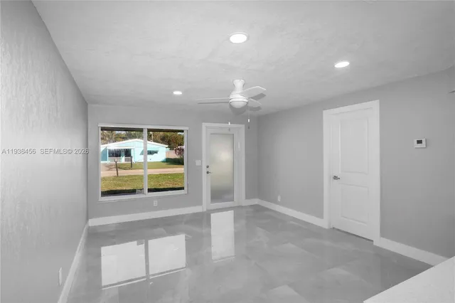 a view of room with window