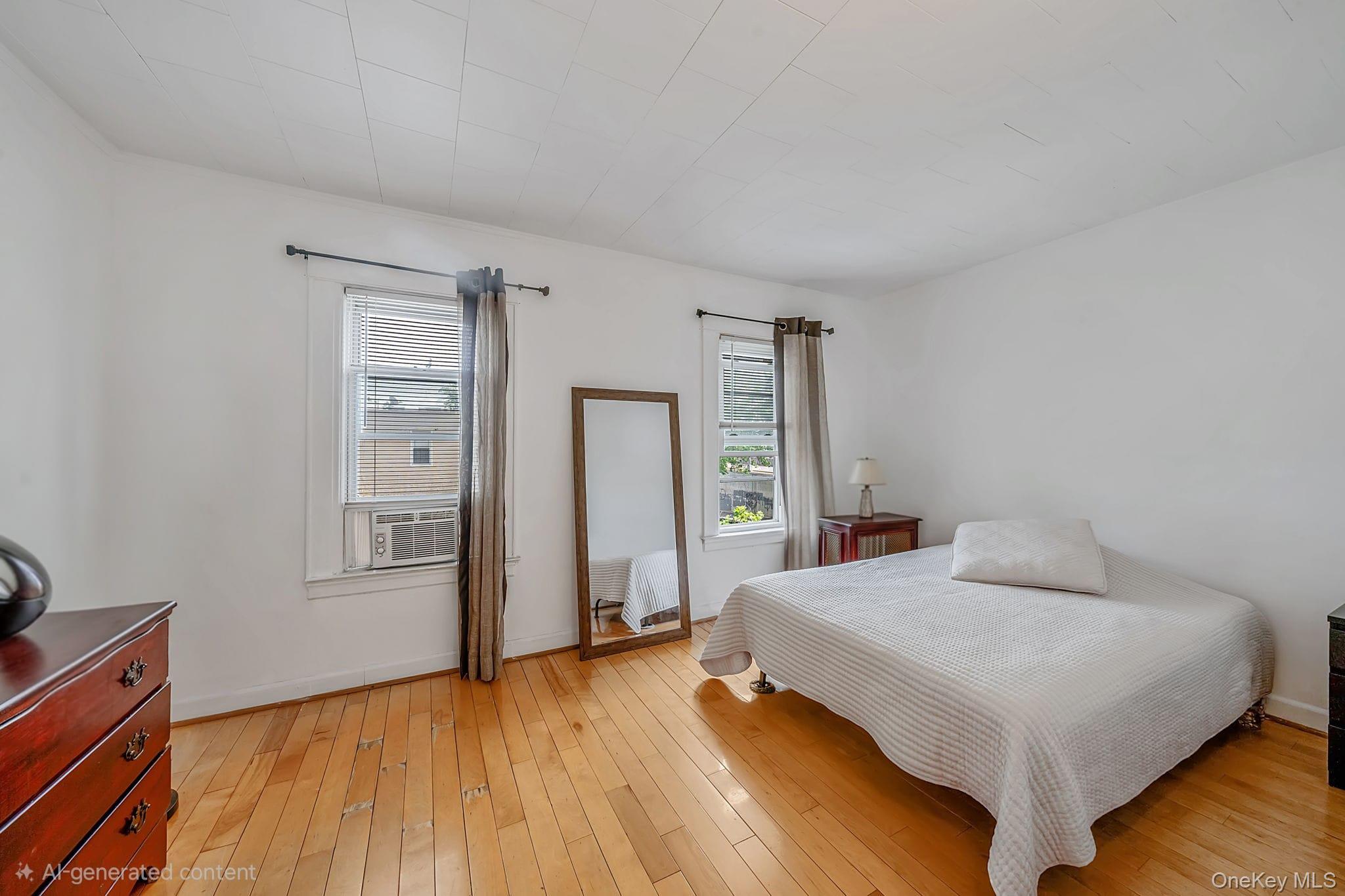 93-20 92nd Avenue Queens, NY 11421 - Photo 15 of 21 a bedroom with a bed and wooden floor