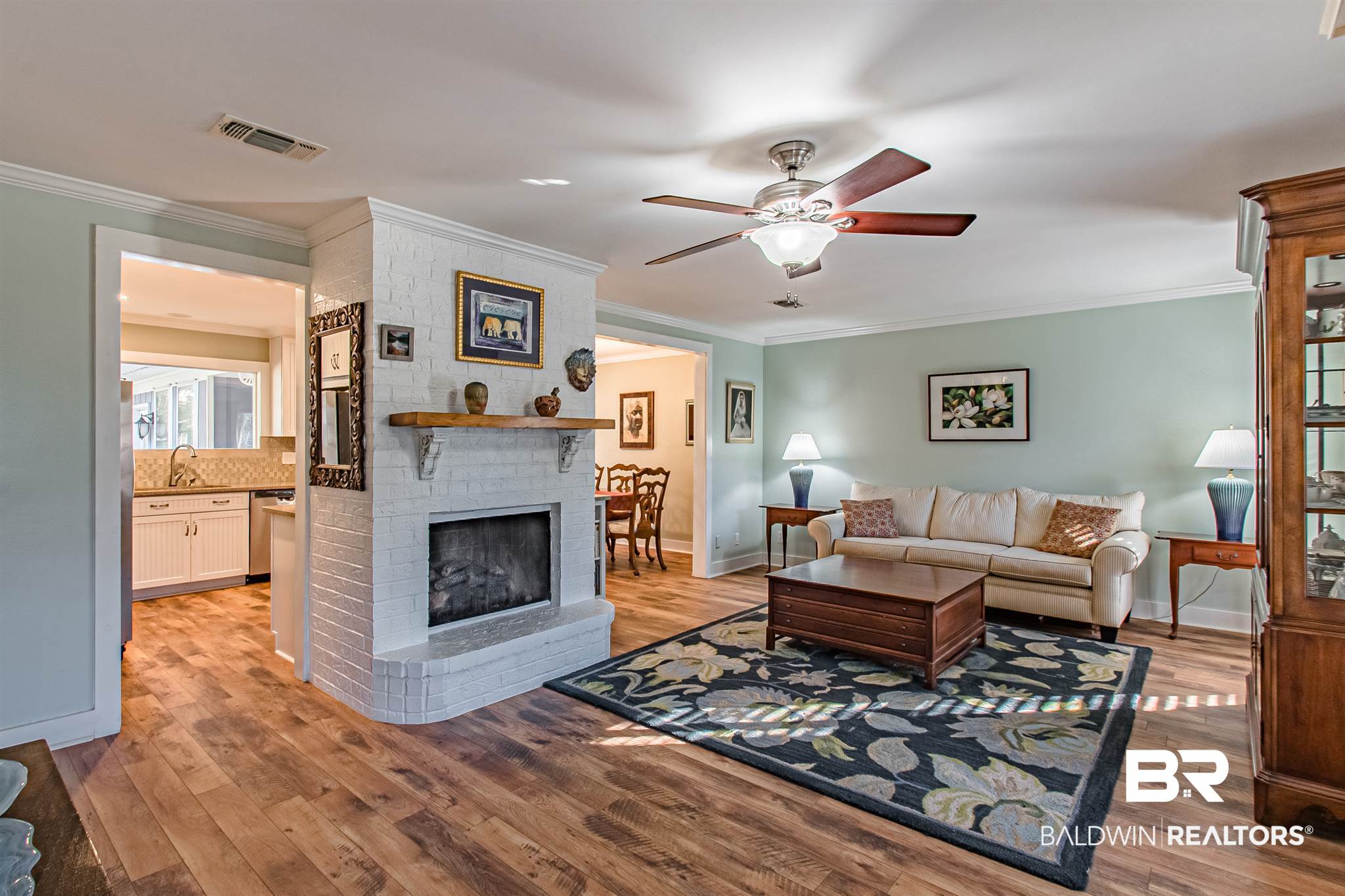 165 Laraway Lane Fairhope, AL 36532 - Photo 7 of 34 Living Rm Fireplace