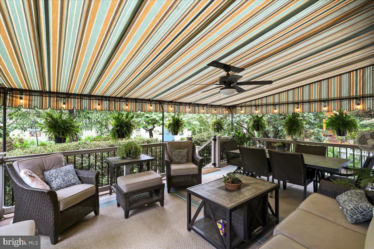103 South Hazel Street Manheim, PA 17545 - Photo 10 of 47 Lovely deck with awning - Off kitchen