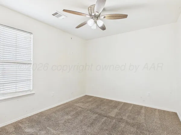 a close up view of a white door