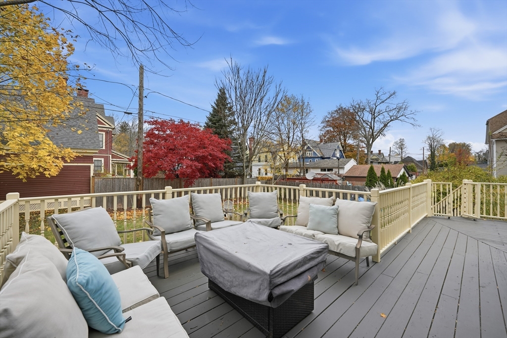 151 Lincoln Street Holyoke, MA 01040 - Photo 33 of 36 a balcony with furniture and a table