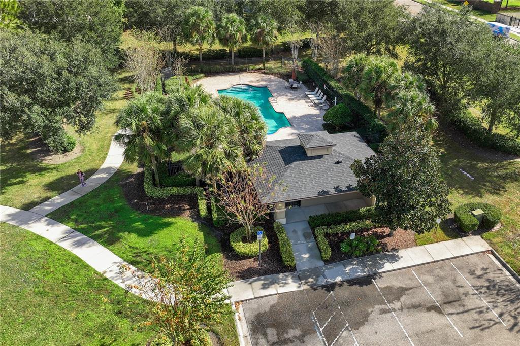 7167 Beek Street Windermere, FL 34786 - Photo 44 of 63 an aerial view of house with yard swimming pool and outdoor seating