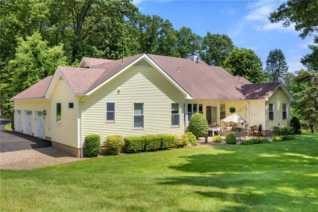 287 Garner Road Edinburg, PA 16116 - Photo 40 of 49 a aerial view of a house with garden