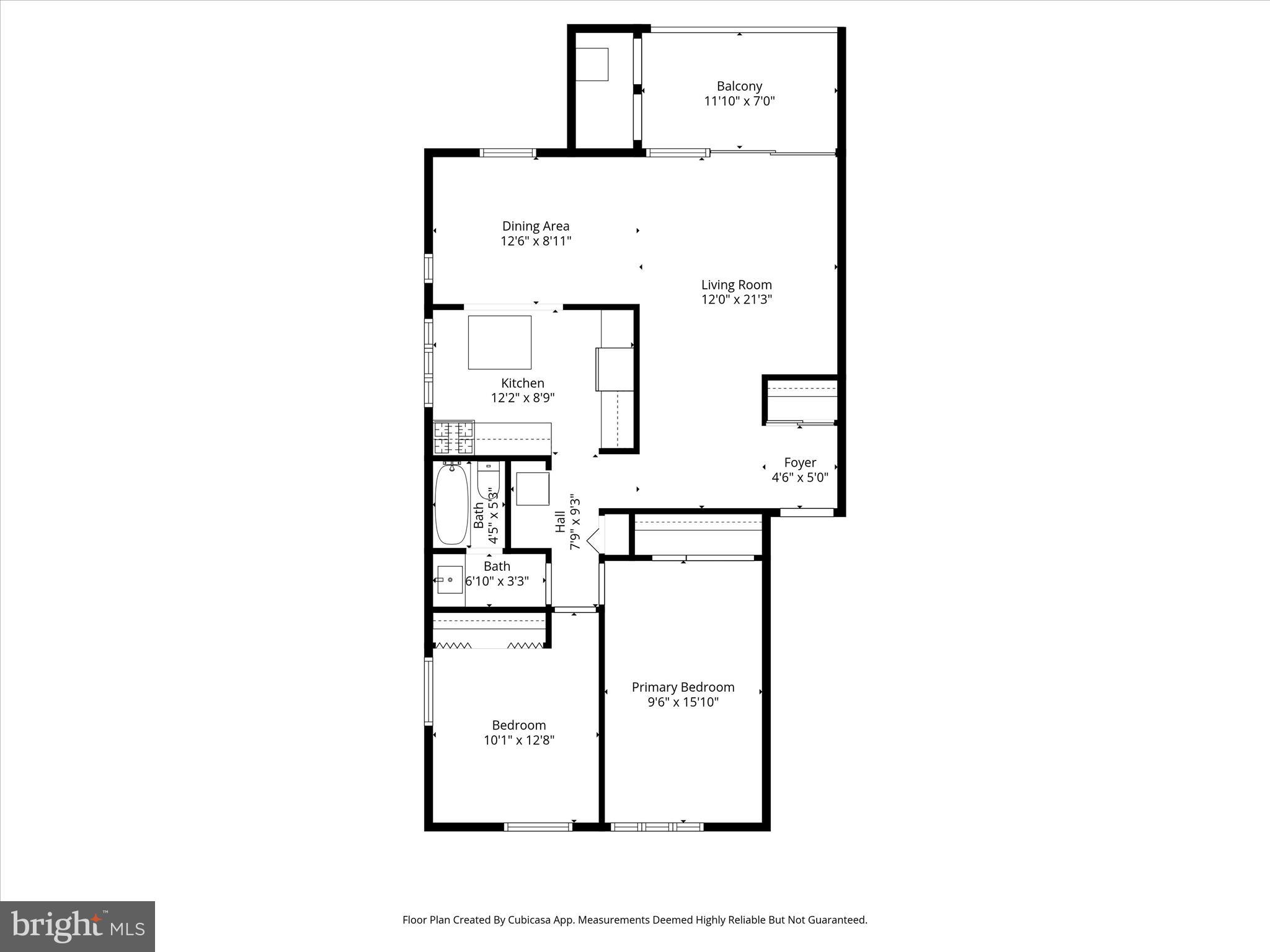 1661 Parkcrest Circle, Unit 5A/300 Reston, VA 20190 - Photo 17 of 22 a picture of a floor plan