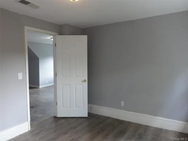 wooden floor in an empty room