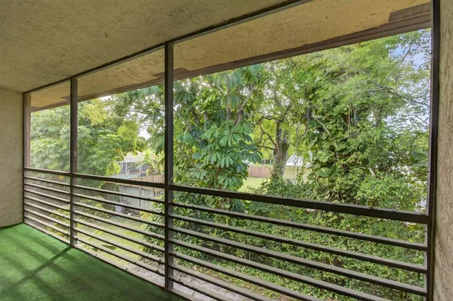 a view of outdoor space with seating