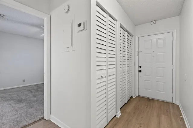wooden floor in an empty room