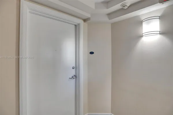 a view of empty room