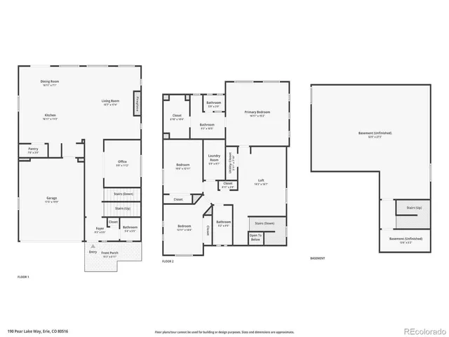 $685,000 | 190 Pear Lake Way, Erie, CO 80516