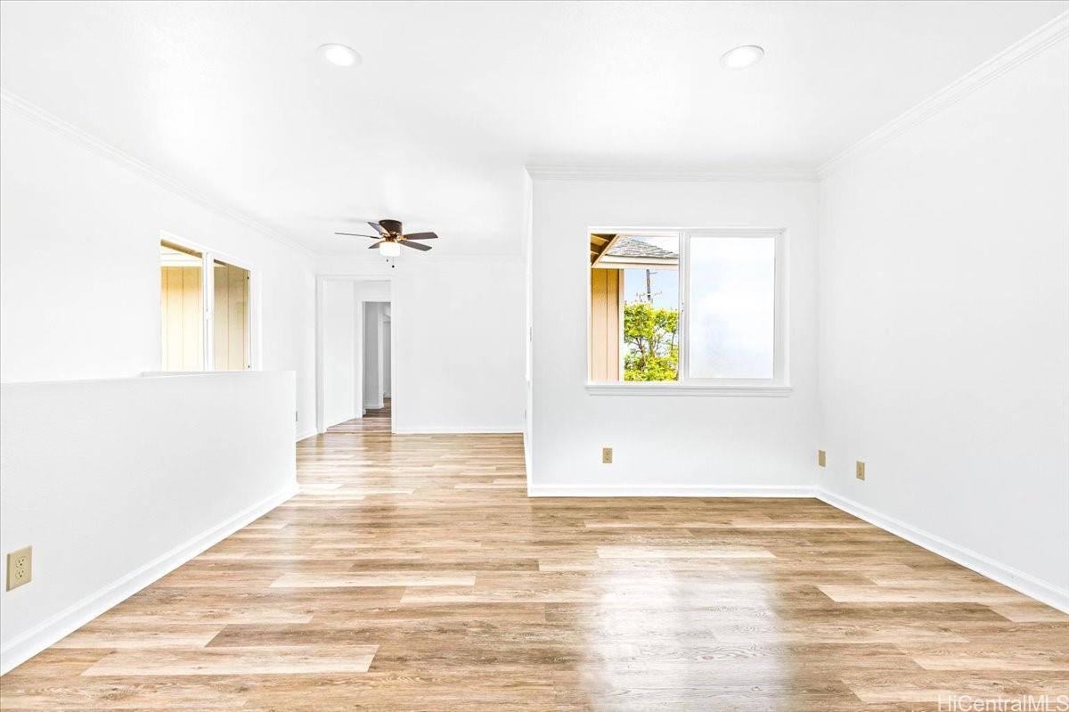 45-567 Keaahala Road, Unit A Kaneohe, HI 96744 - Photo 14 of 25 Newer side LR and Study to Older section