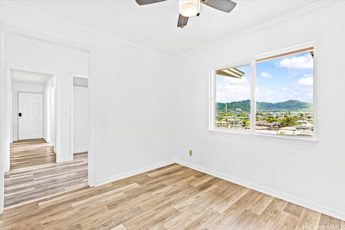 45-567 Keaahala Road, Unit A Kaneohe, HI 96744 - Photo 15 of 25 Newer side Study views and hallway to Older side