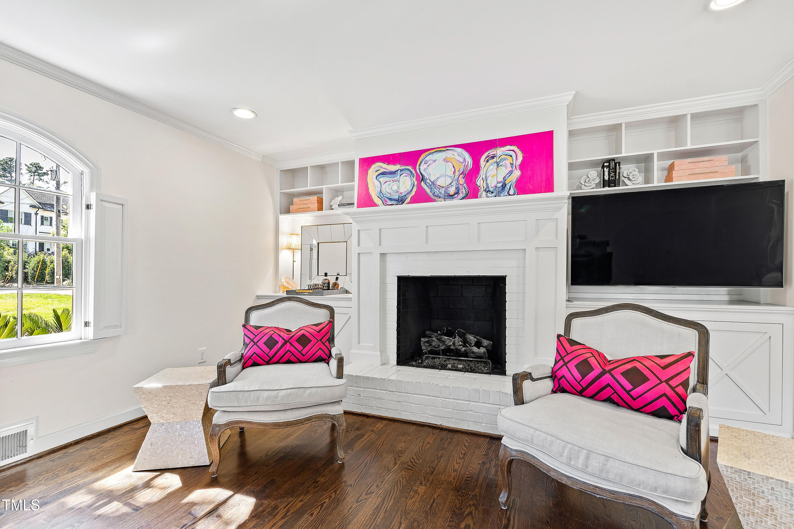 2618 Churchill Road Raleigh, NC 27608 - Photo 11 of 58 11 Fireplace