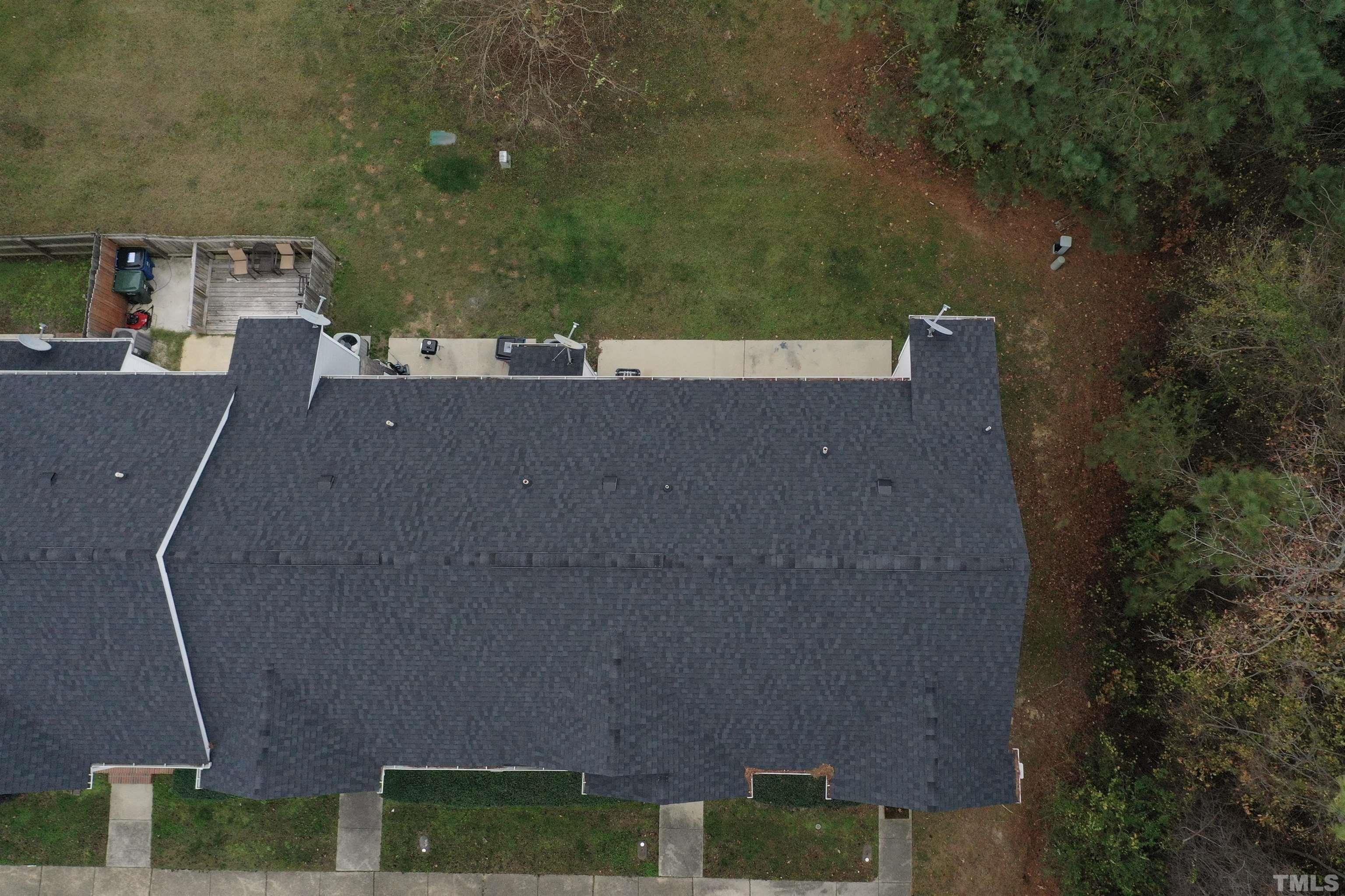 5102 Twisted Willow Way Raleigh, NC 27610 - Photo 11 of 12 an aerial view of a house with a yard