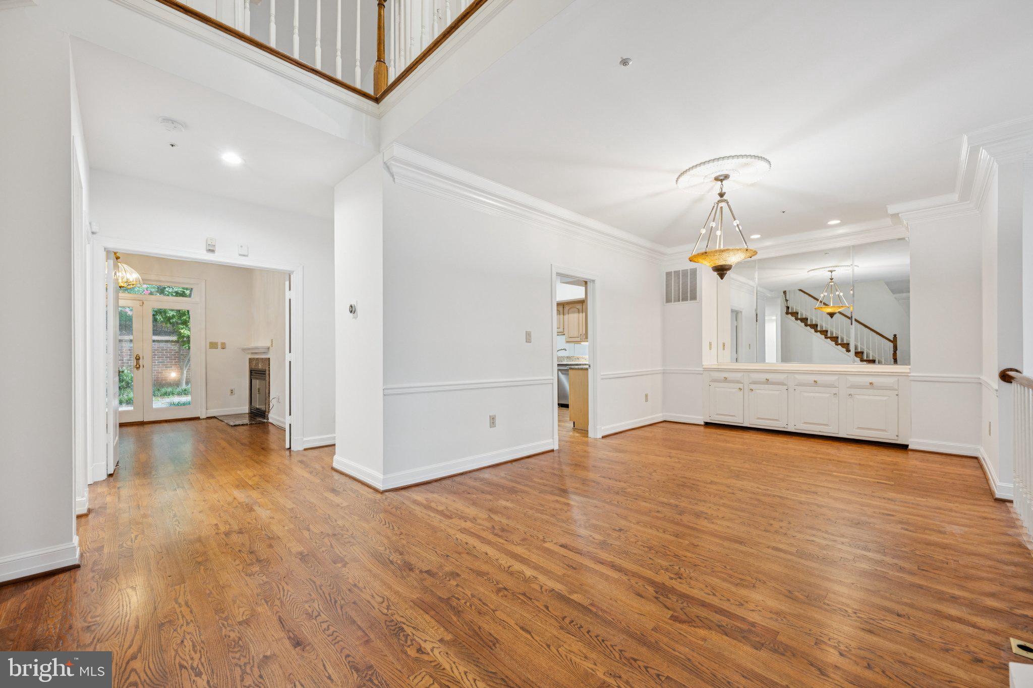 5819 Madaket Road Bethesda, MD 20816 - Photo 13 of 50 a view of an empty room and wooden floor