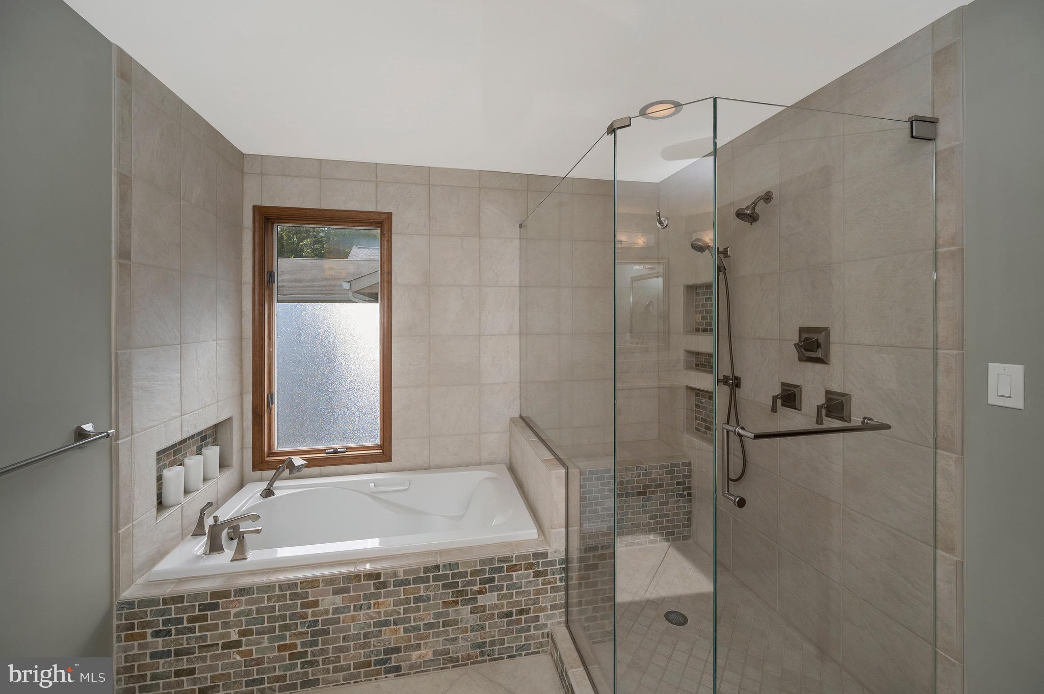 205 Skyline Road Locust Grove, VA 22508 - Photo 24 of 66 Spa like soaking tub and walk in shower