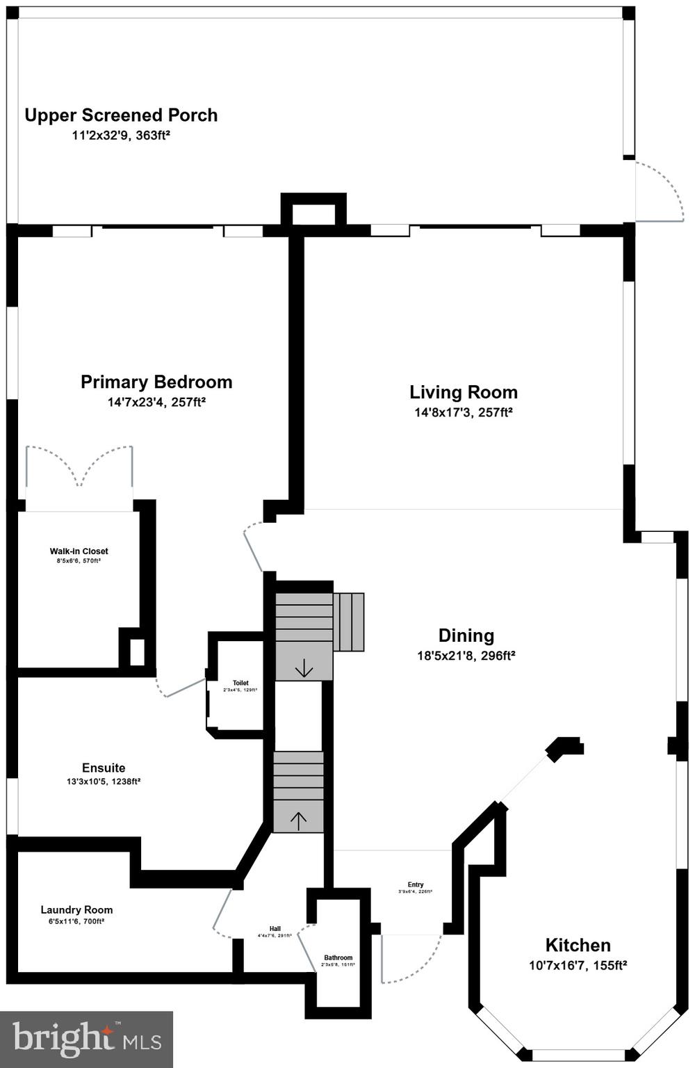 205 Skyline Road Locust Grove, VA 22508 - Photo 64 of 66 Main level floor plan