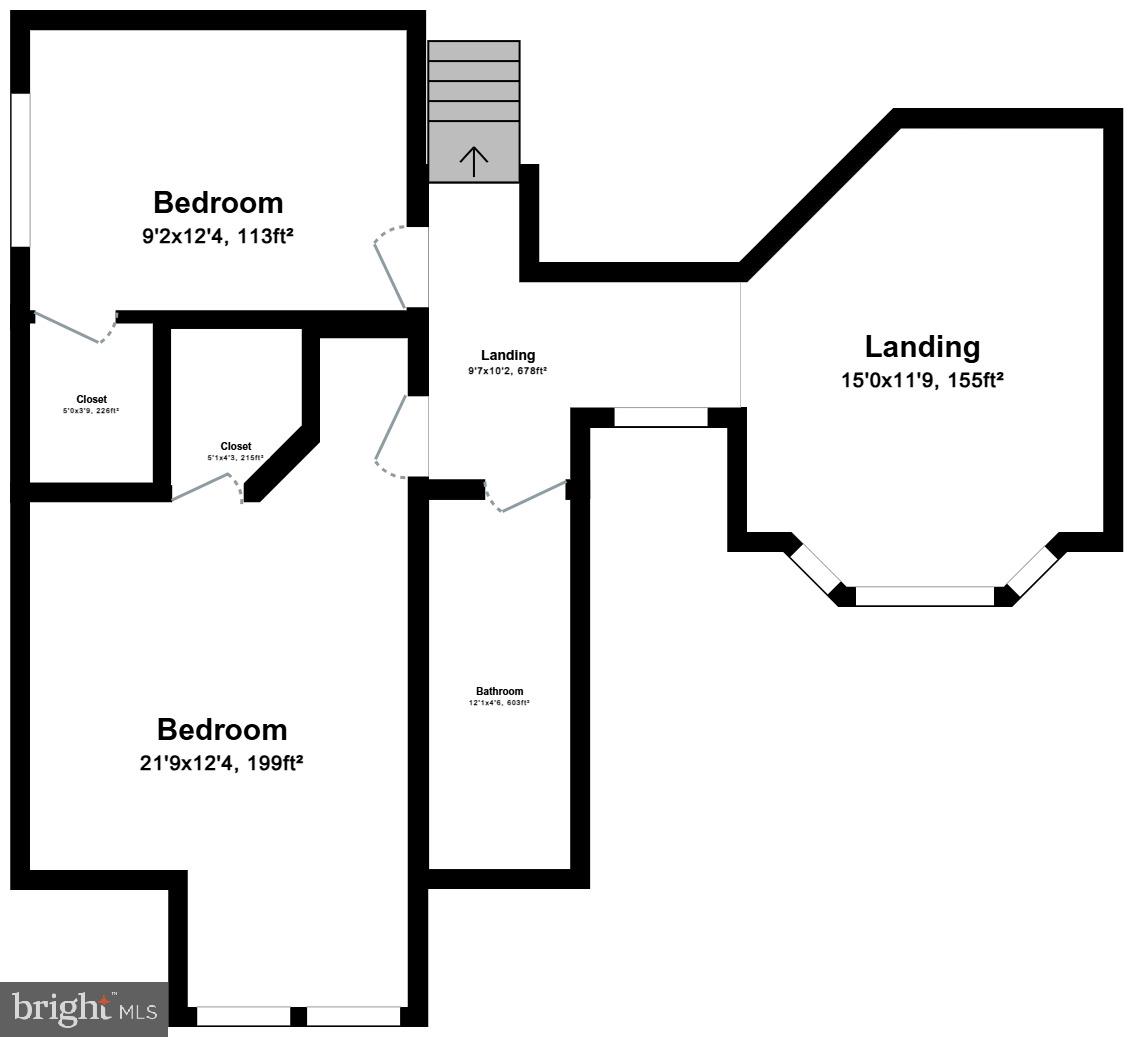 205 Skyline Road Locust Grove, VA 22508 - Photo 65 of 66 Upper level floor plan