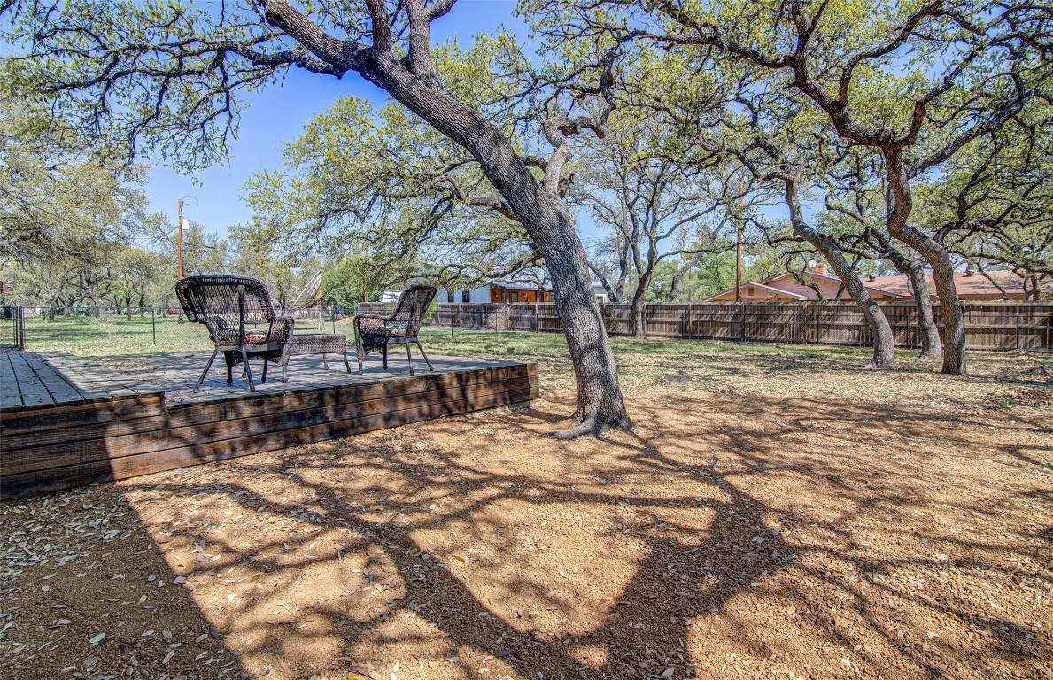 207 Haley Road Johnson City, TX 78636 - Photo 21 of 26 a view of outdoor space with seating