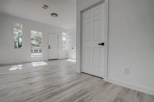 wooden floor in an empty room