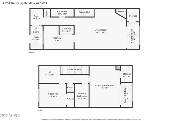 $214,900 | 2165 East University Drive, Unit 181, Mesa, AZ 85213