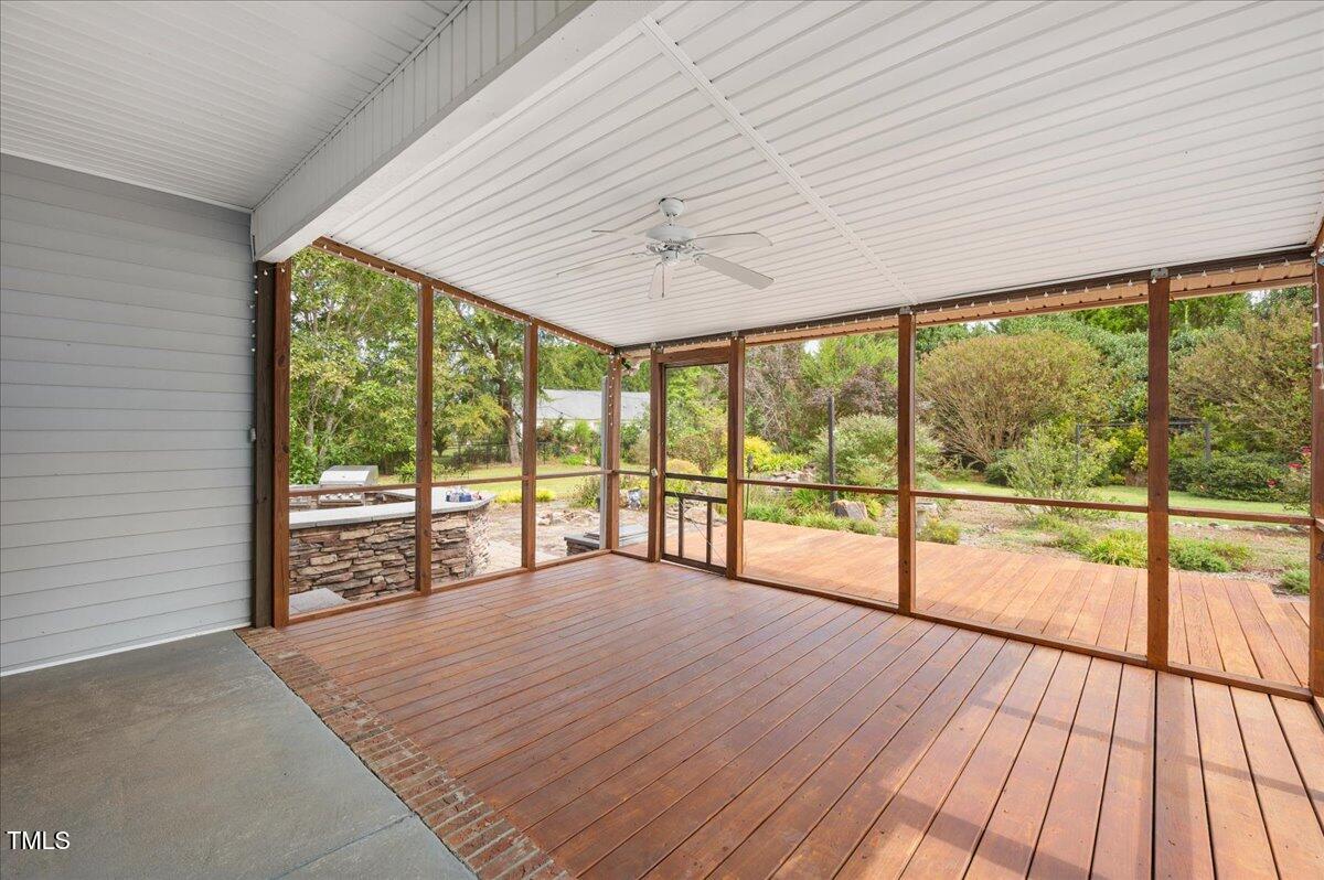 7805 Tuscan Ridge Drive Wendell, NC 27591 - Photo 14 of 40 a view of a room with wooden floor and windows