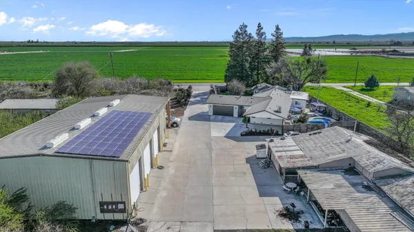 a view of a building with a outdoor space