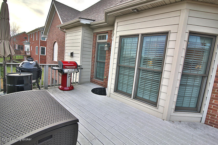 6109 Moser Farm Road Prospect, KY 40059 - Photo 52 of 61 Back deck is made of maintenance free composite decking.