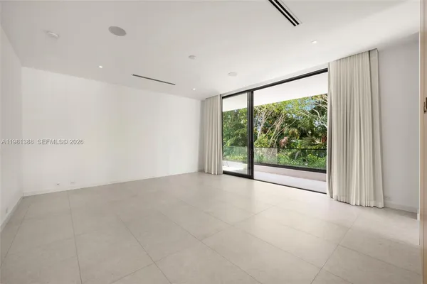 a view of hallway with stairs