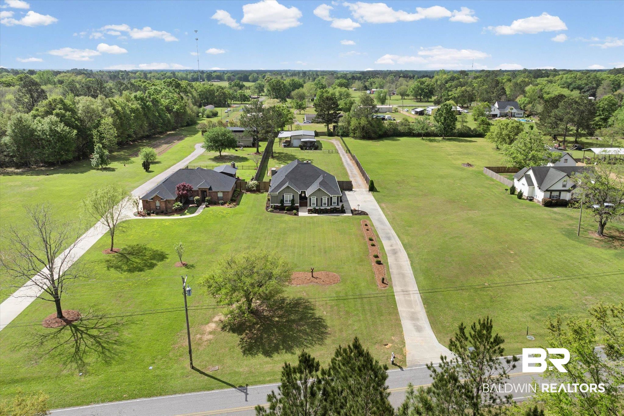 14342 Styx River Road Stapleton, AL 36578 - Photo 45 of 56 Aerial View