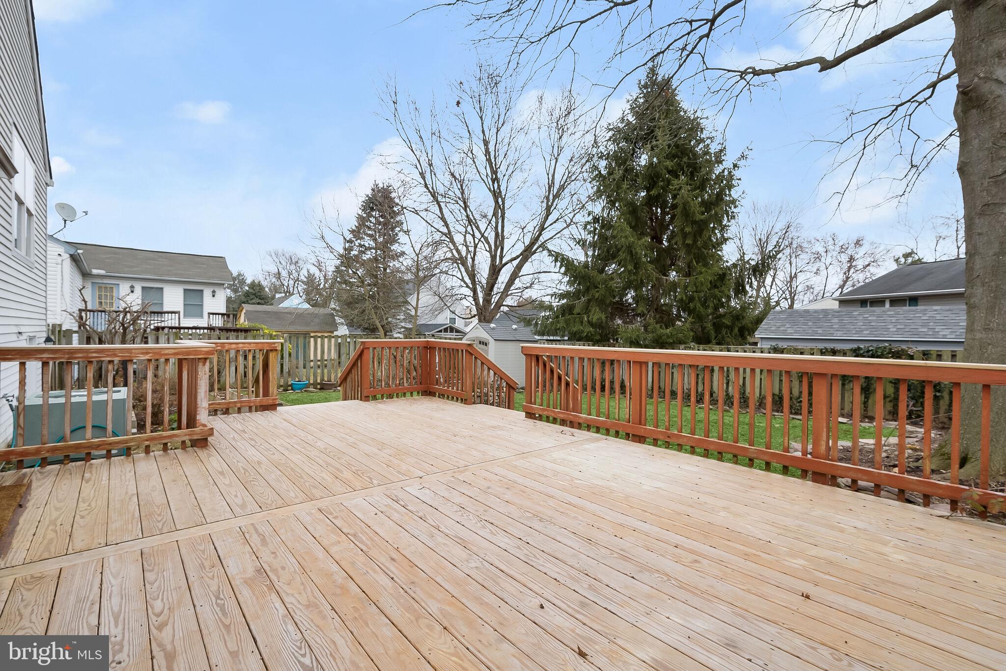 1178 Codorus Street Frederick, MD 21702 - Photo 32 of 46 Deck | Fenced Backyard