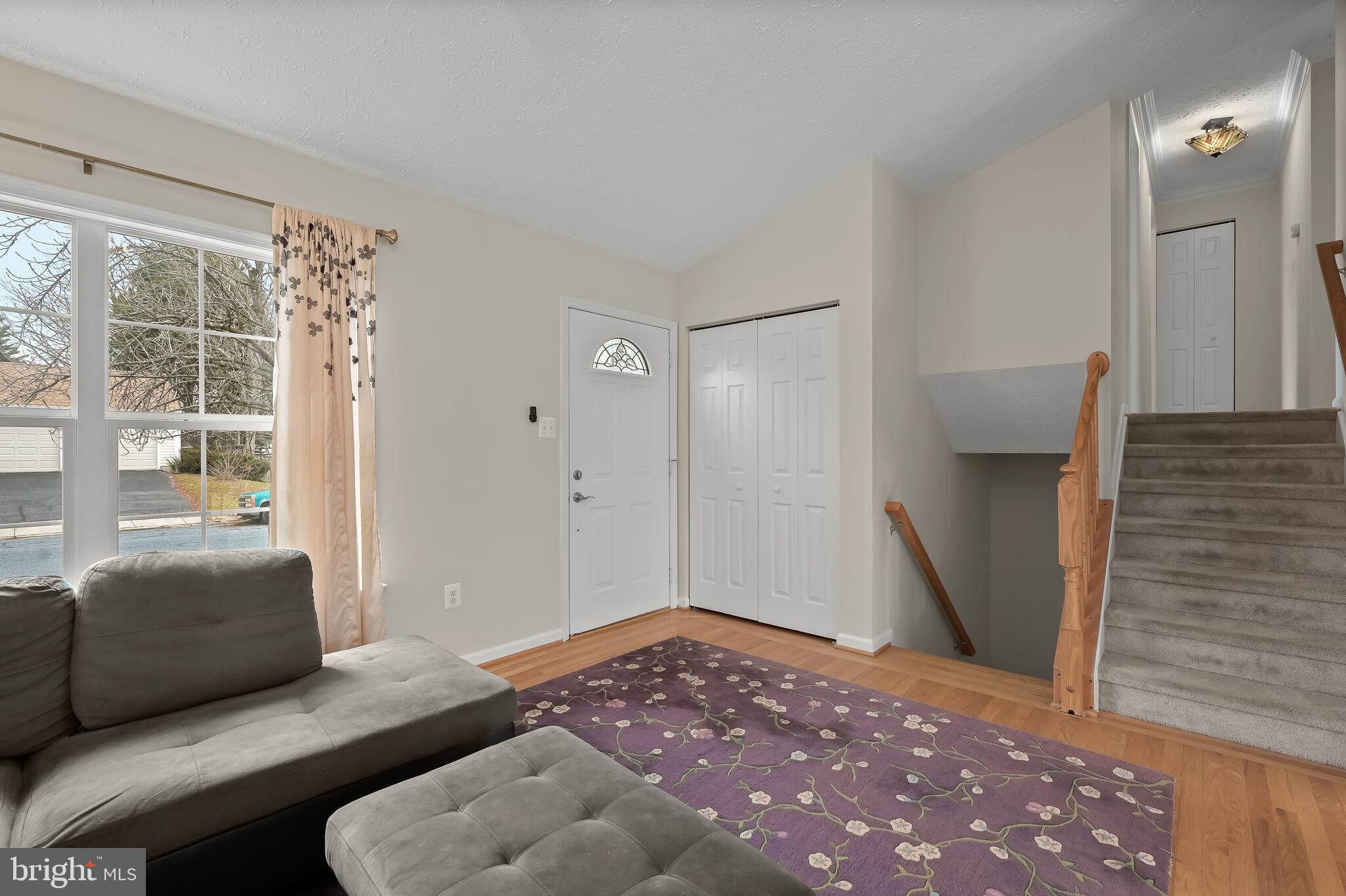 1178 Codorus Street Frederick, MD 21702 - Photo 7 of 46 Living Room | Hardwood Floors | Vaulted Ceilings