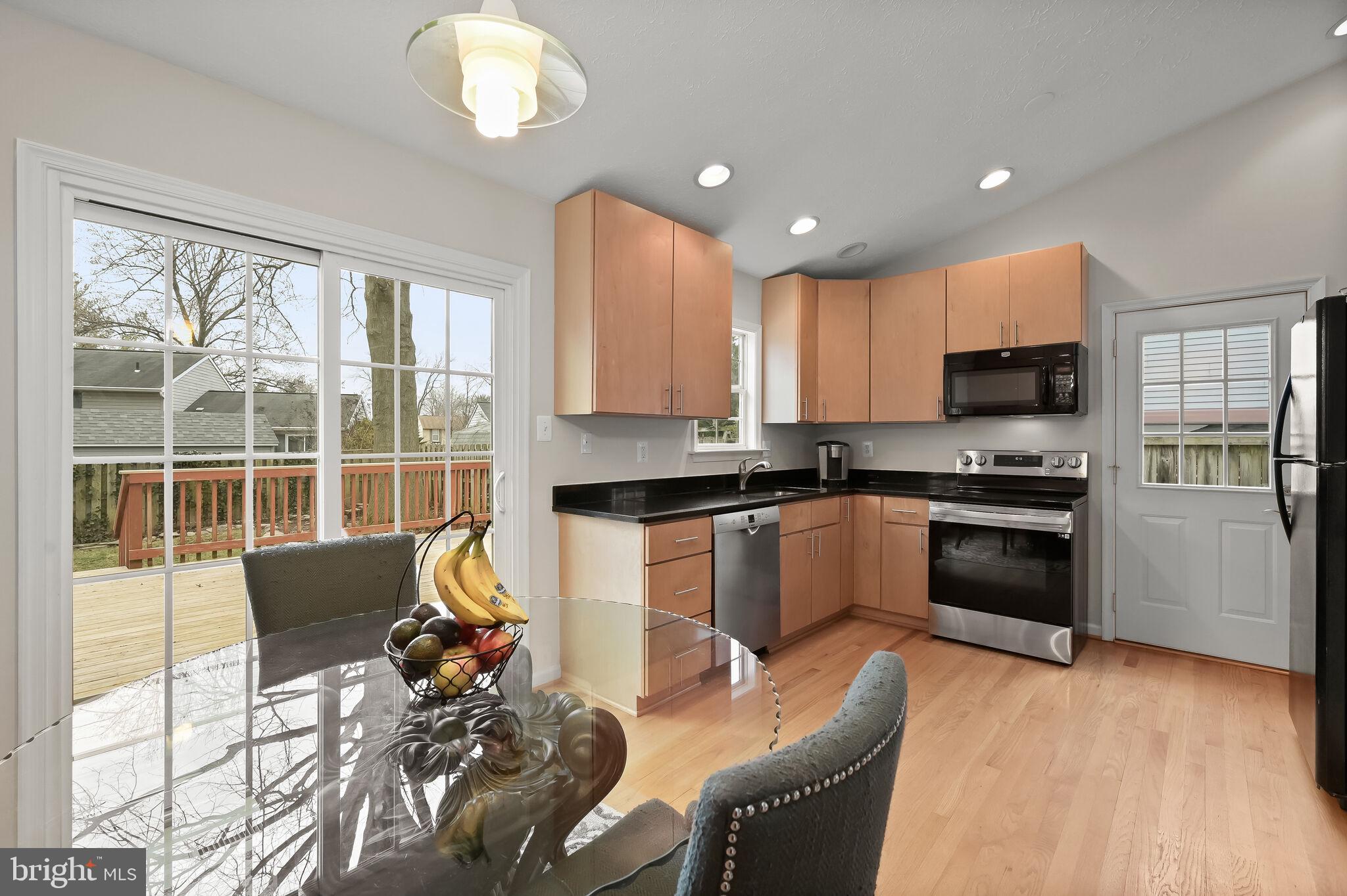 1178 Codorus Street Frederick, MD 21702 - Photo 10 of 46 Eat-In Kitchen | Access to Deck and Fenced Back...