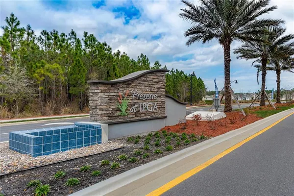 a view of a backyard with plants