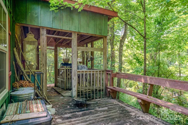a view of an outdoor sitting area