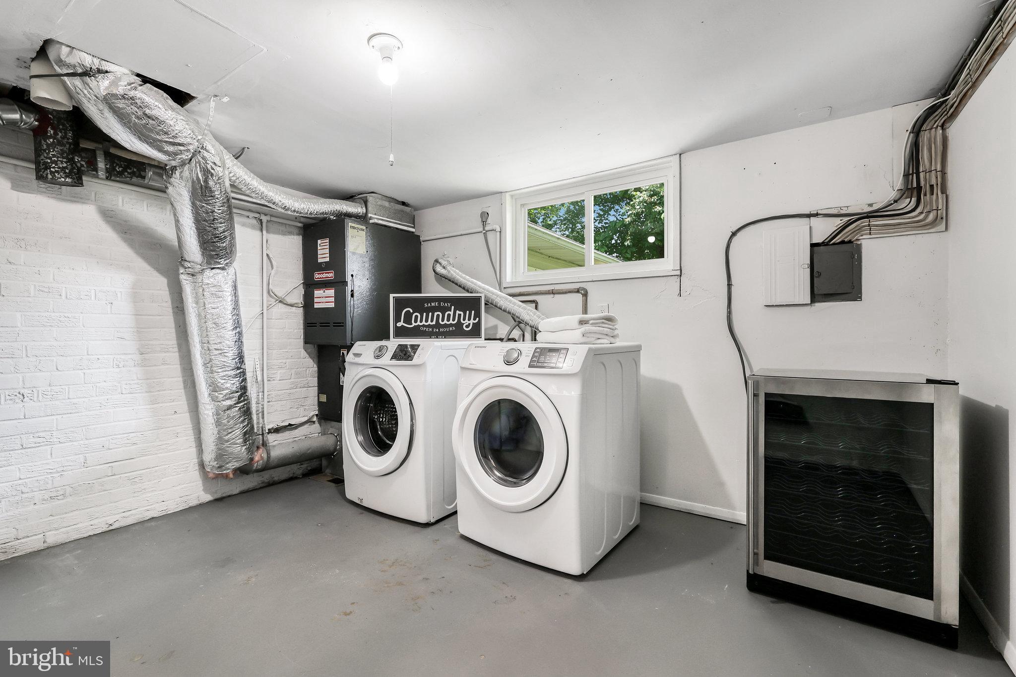 7311 Exmore Street Springfield, VA 22150 - Photo 50 of 70 Huge laundry room (wine fridge conveys!)