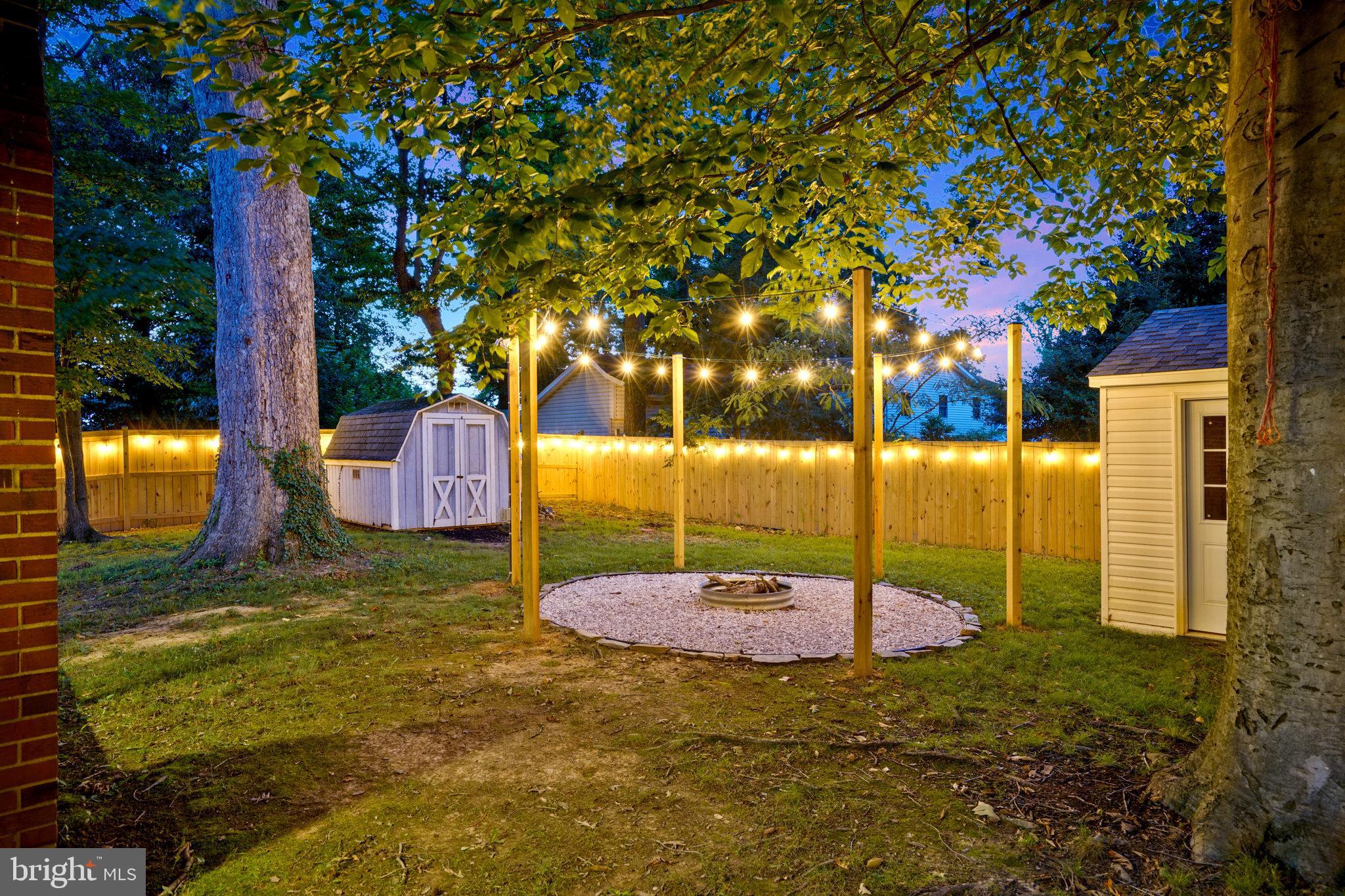 7311 Exmore Street Springfield, VA 22150 - Photo 58 of 70 Firepit has outlets!