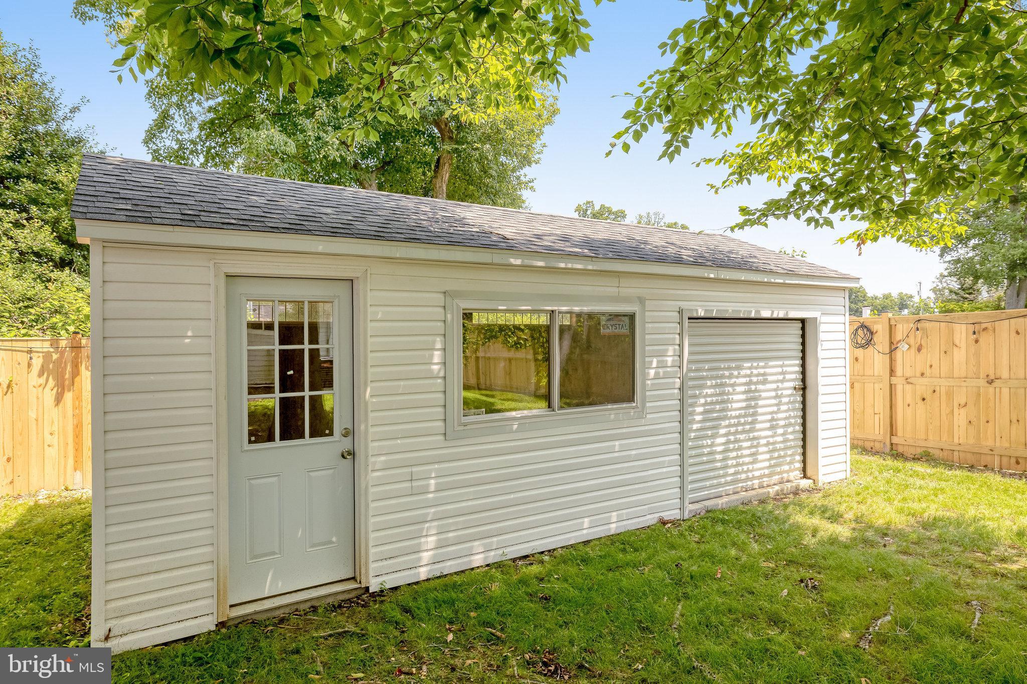 7311 Exmore Street Springfield, VA 22150 - Photo 62 of 70 New $25K Outbuilding with garage door