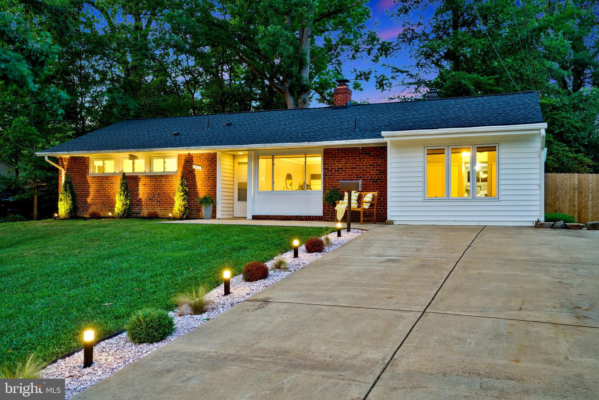 7311 Exmore Street Springfield, VA 22150 - Photo 64 of 70 Extensive low-voltage lighting welcomes you home!