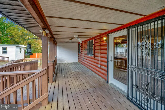a view of a storage room