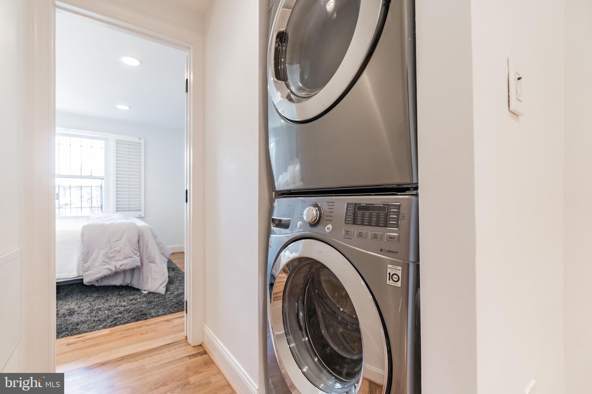 332 11th Street Northeast Washington, DC 20002 - Photo 23 of 30 Laundry on Bedroom Level