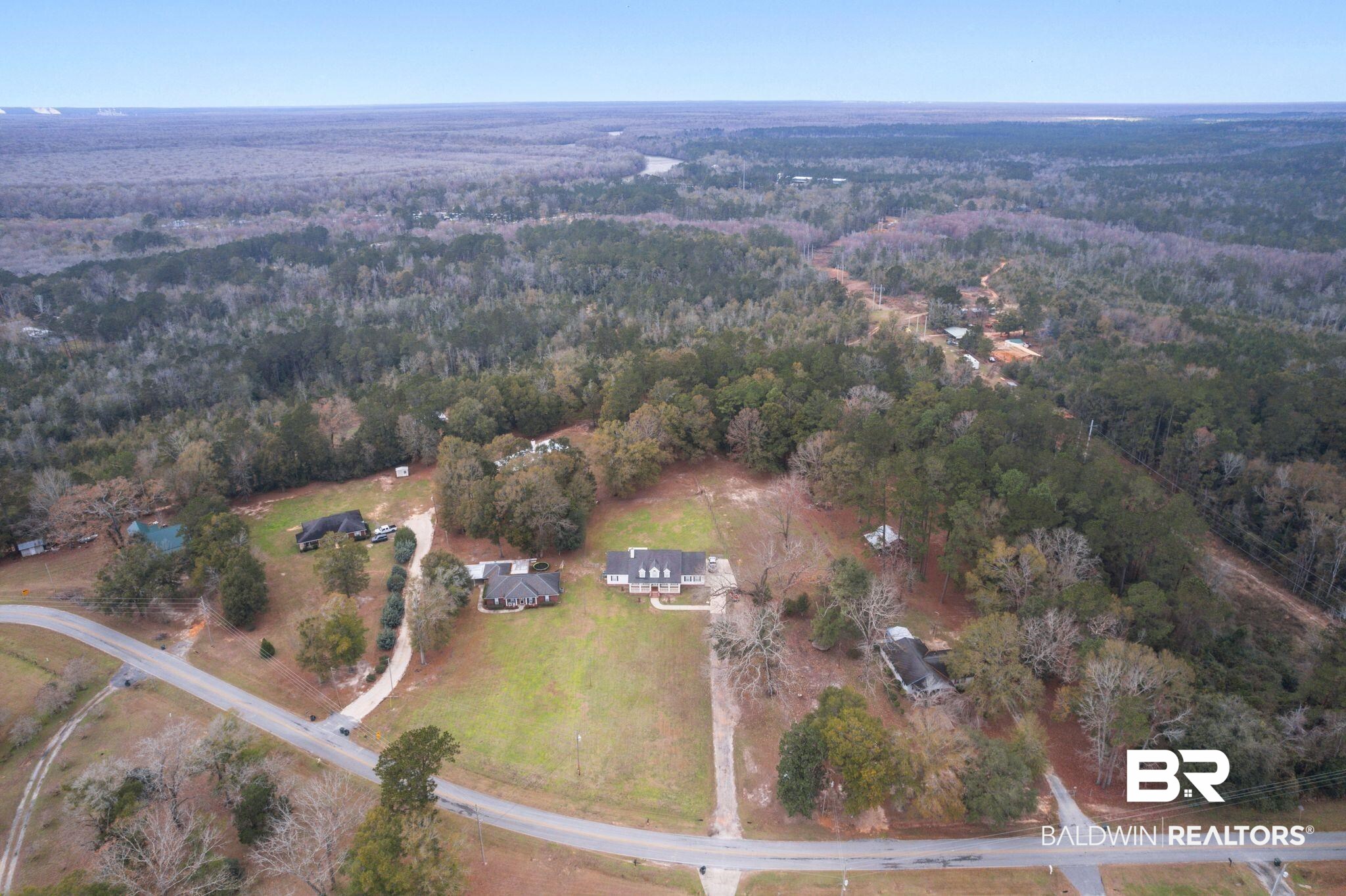 9539 Lakeview Road Bay Minette, AL 36507 - Photo 43 of 45 Drone / aerial view