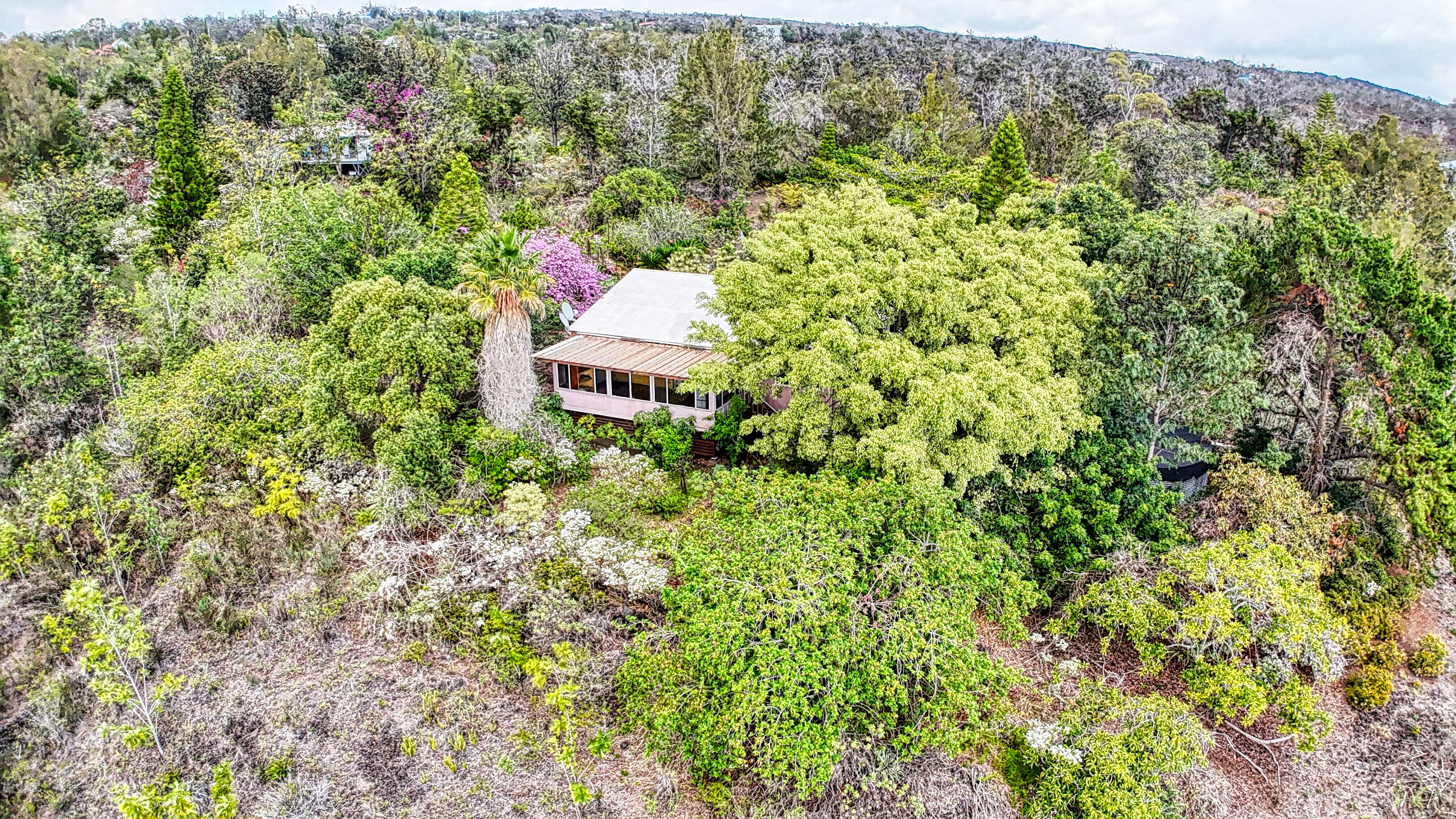 92-8233 Reef Parkway Ocean View, HI 96704 - Photo 2 of 30 an aerial view of a house with a yard
