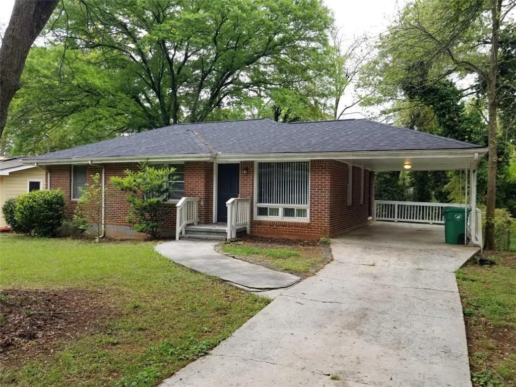 2801 Long Way Decatur, GA 30032 - Photo 1 of 1 a front view of a house with garden