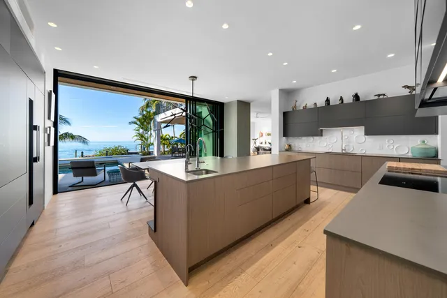 a view of a terrace with seating area